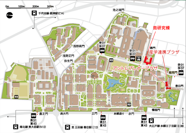 産学連携プラザ地図